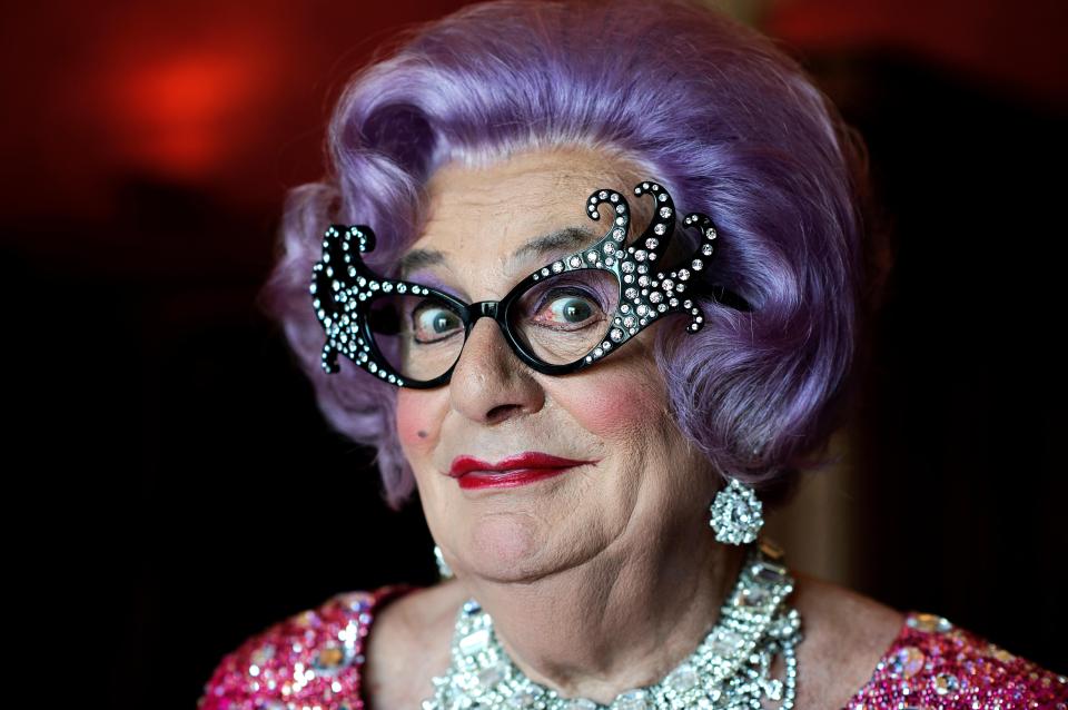 Barry Humphries is most famous for playing Dame Edna Everage