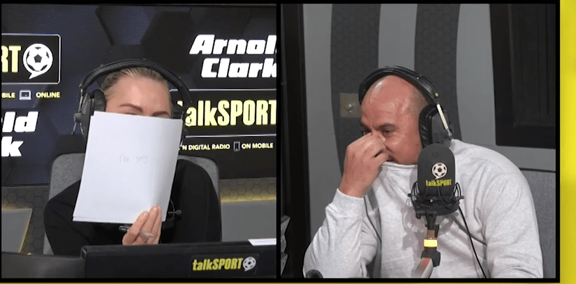 'I'm sorry' reads Laura Woods' note after pulling off her prank