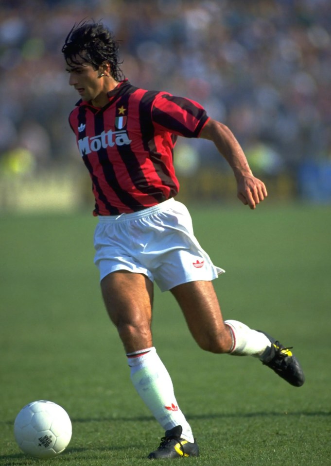 Wing-wizard Gianluigi Lentini was once the world's most expensive player