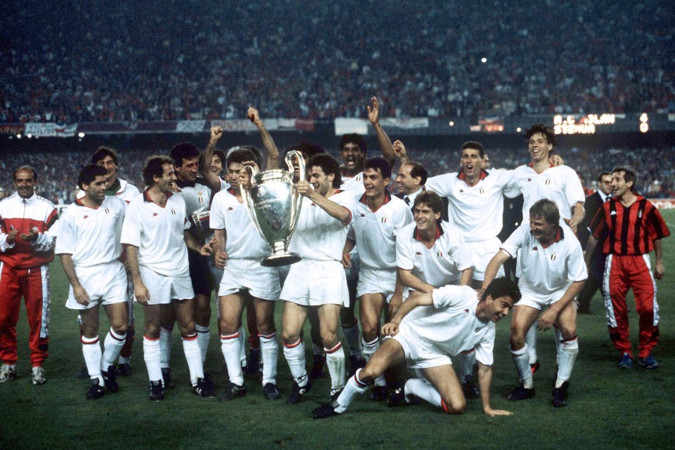 The AC Milan team of the lates 80s and early 90s was the most successful in world football