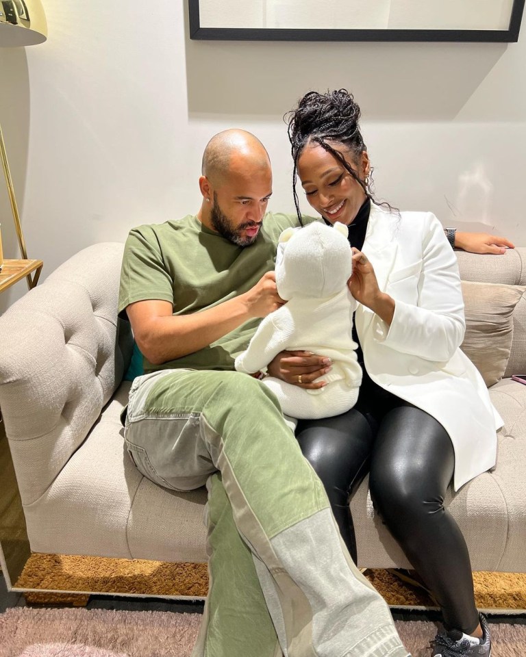 Alexandra Burke and partner Darren are expecting their second child