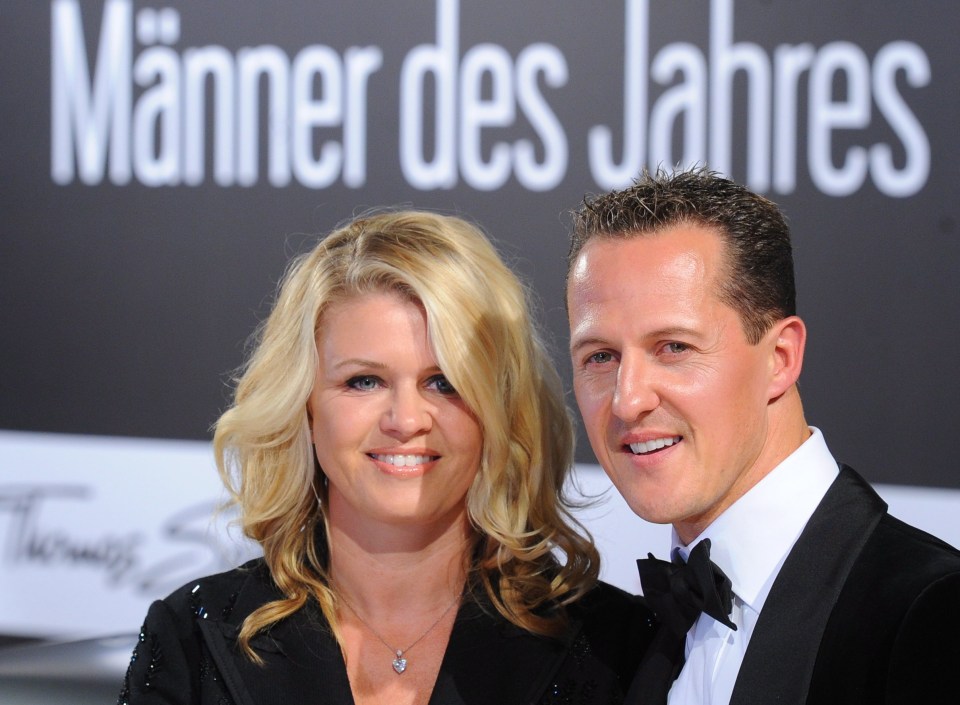 Schuey's wife Corinna has carefully guarded his privacy since his accident