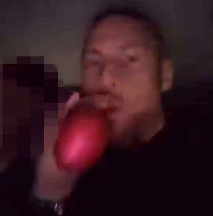 Cardiff City star Connor Wickham posted a video that seemed to show him taking laughing gas