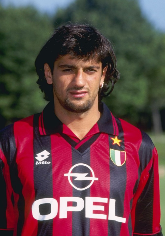 Lentini would struggle in his later years at Milan