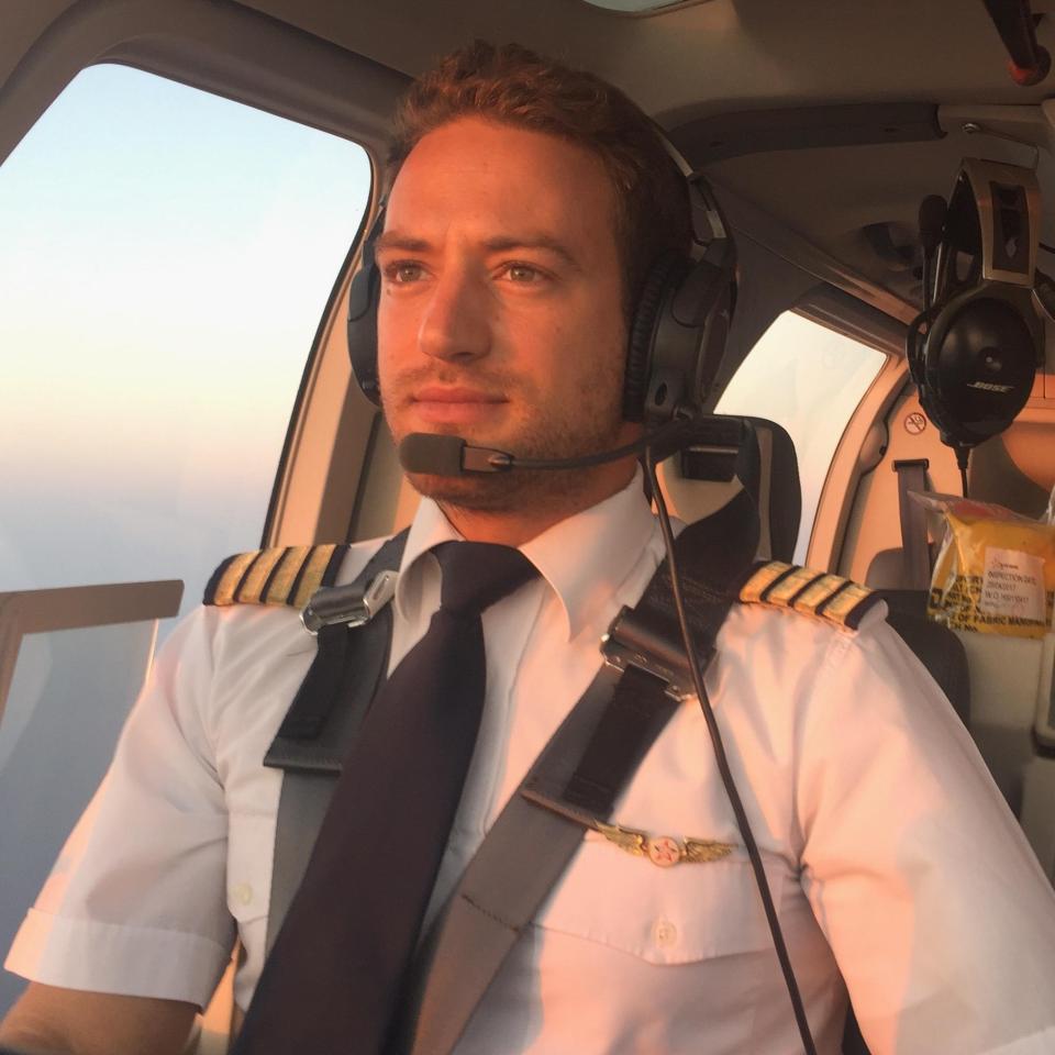 Anagnostopoulos was a helicopter pilot who flew between the Greek islands