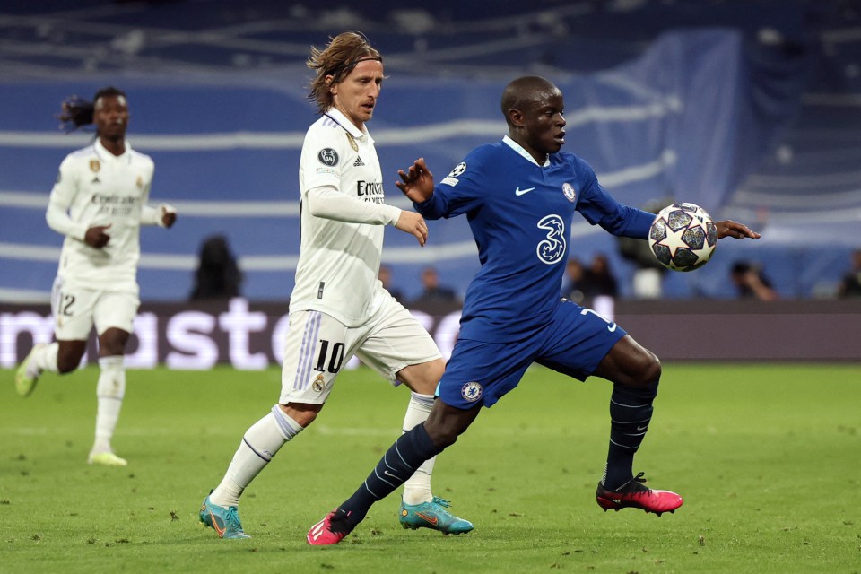 N'Golo Kante had a very quiet night by his standards