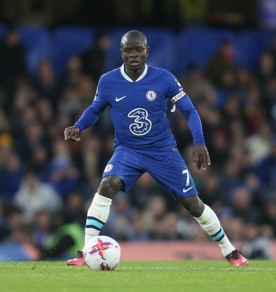 N'Golo Kante was rested for the match