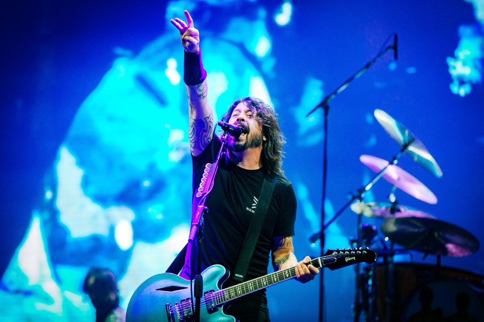Dave Grohl, pictured, has teamed up with producer Greg Kurstin for Foo Fighters' new record