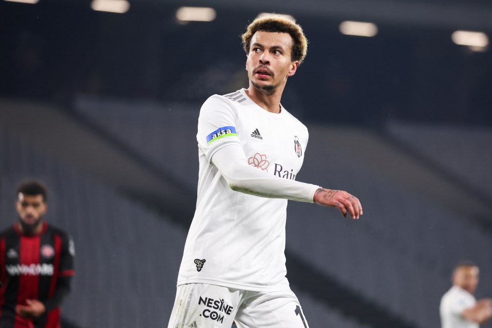 Alli endured a disappointing loan spell at Turkish side Besiktas