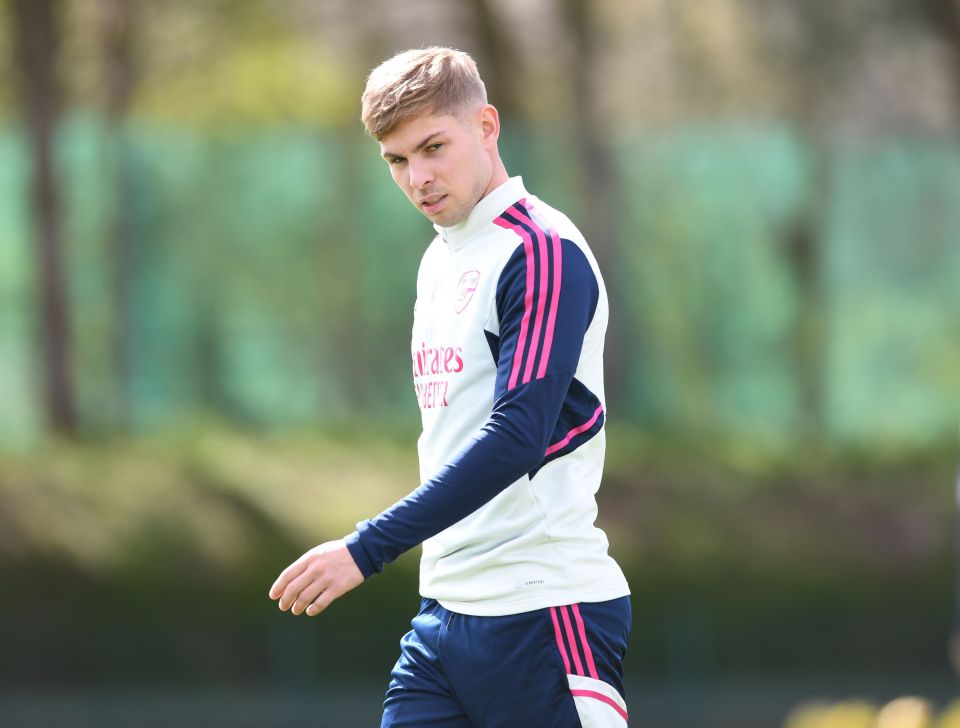 Emile Smith Rowe is yet to start a Premier League game this season