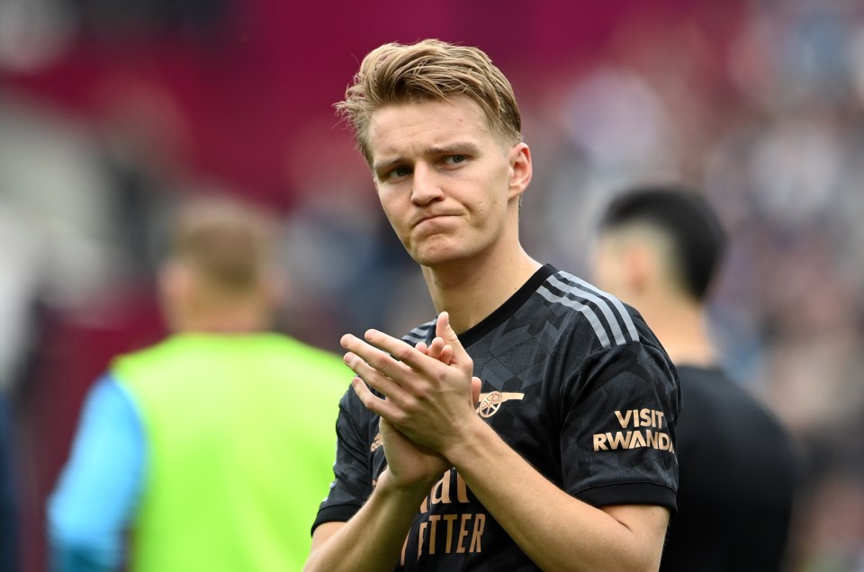 Martin Odegaard would have 'shed a tear' over a dinner snub, Peter Crouch has joked