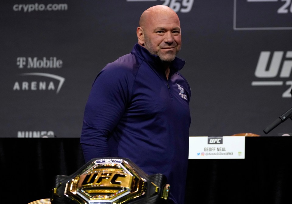 UFC president Dana White underwent a stunning body transformation