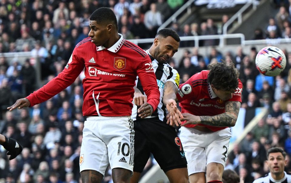 Newcastle’s Callum Wilson headed home a second late on