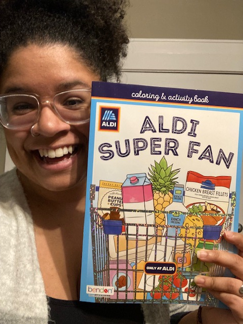 Brooke even has her own Aldi memorabilia