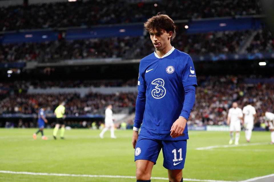 Joao Felix struggled to make an impact on his return to Madrid