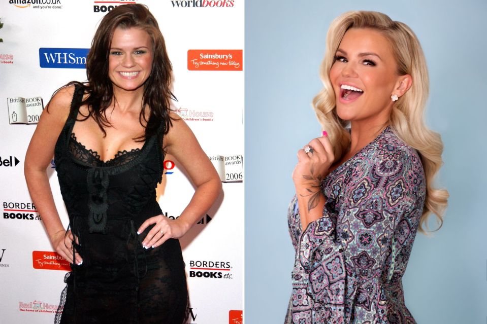Kerry Katona before and after