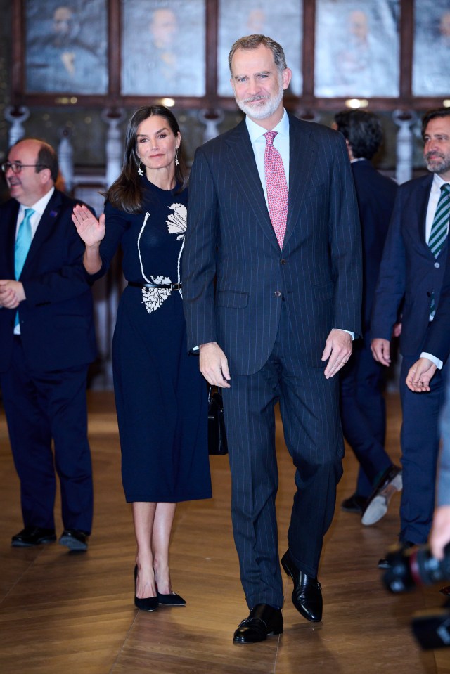 Queen Letizia is married to the Spanish King Felipe VI