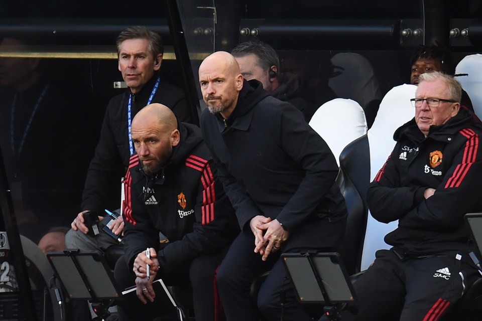 Things got even worse for Erik ten Hag late on despite a raft of changes