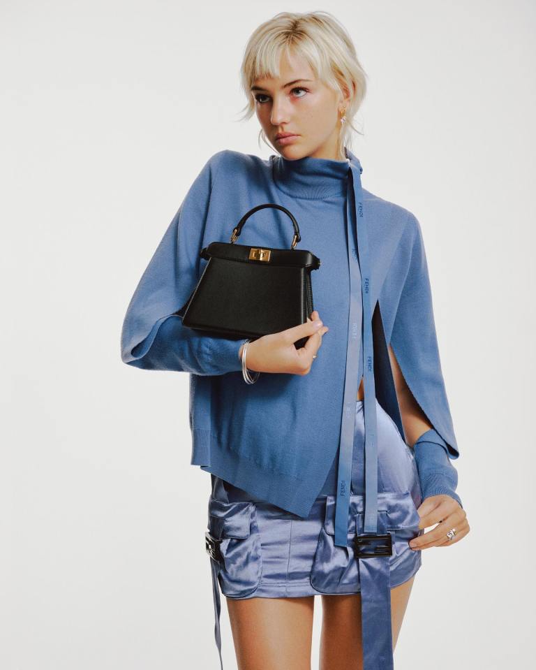 MIA REGAN - FENDI BAG, Verified, Get someone who looks at you like how I look at my Fendi bag xx #FendiPeekaboo, #InLoveWithMyPeekaboo, #Fendi, ,  @irinabshestakova