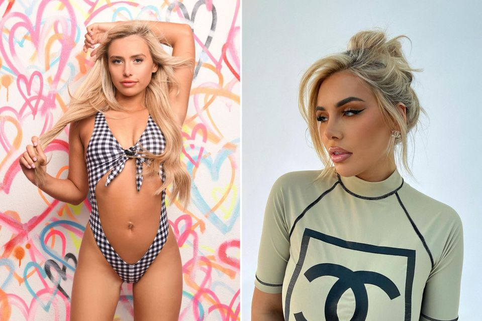 Ellie Brown has apparently had a nose job and fillers - plus NECK liposuction