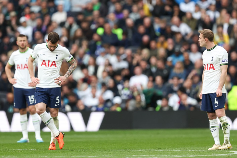 Tottenham's Champions League hopes were dented by Bournemouth