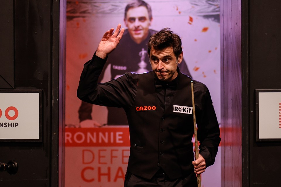 Ronnie O’Sullivan says he doesn't take criticism personally
