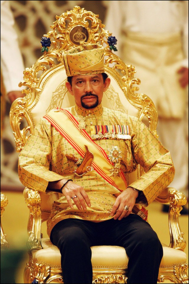 The Sultan of Brunei is a controversial figure