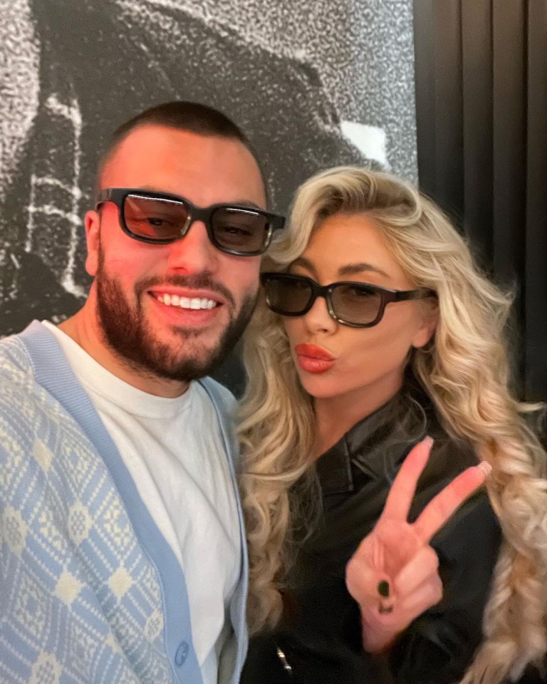 The couple were last photographed together in January