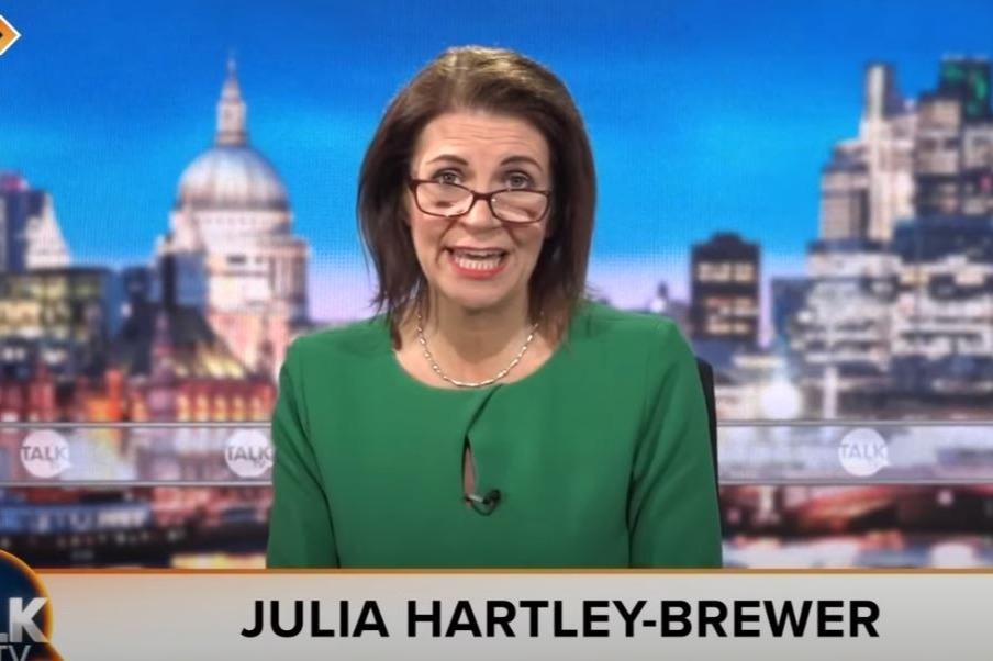Julia Hartley-Brewer is also in the running for Best Radio Programme