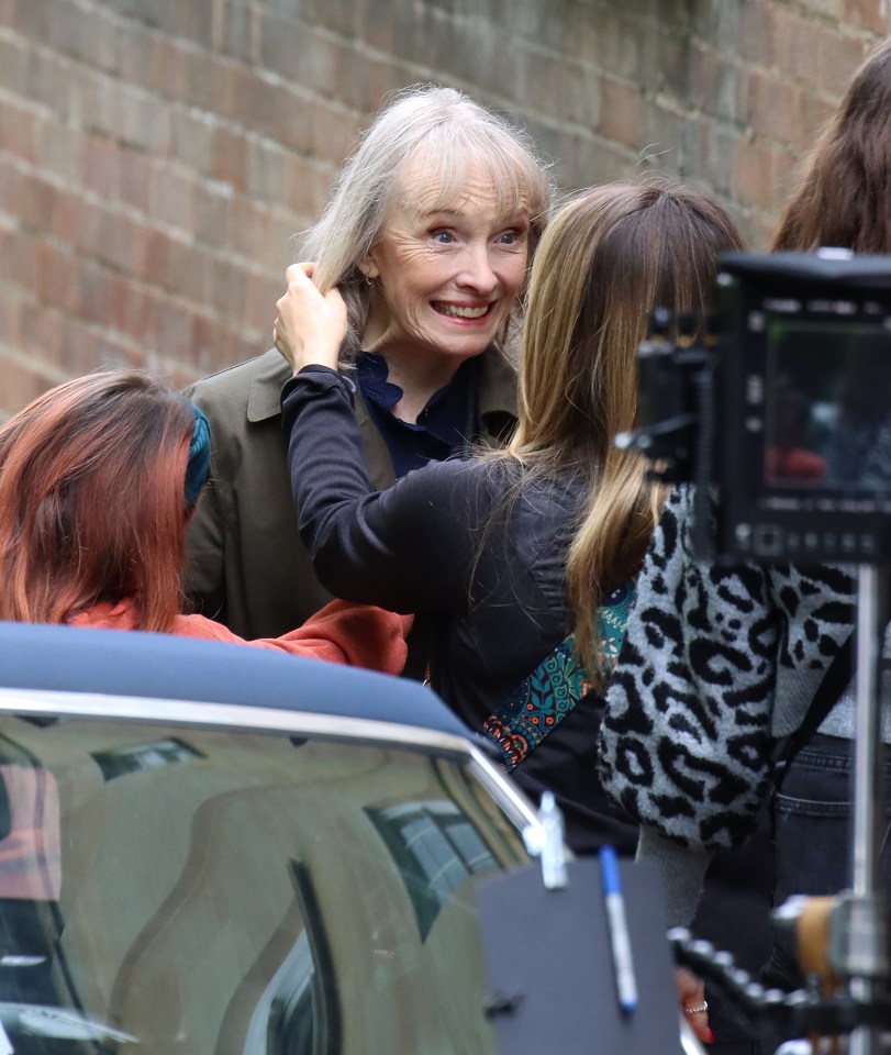 Lindsay Duncan is clearly over the moon to begin work on new drama Truelove