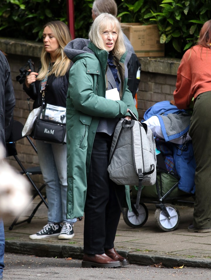 Julie Walters withdrew from the Channel 4 series, prompting Lindsay's signing