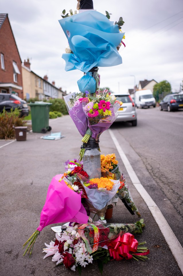Tributes have been left for the boys by the local community