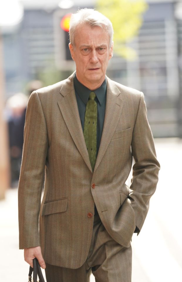 Stephen Tompkinson was accused of knocking a man out in the street