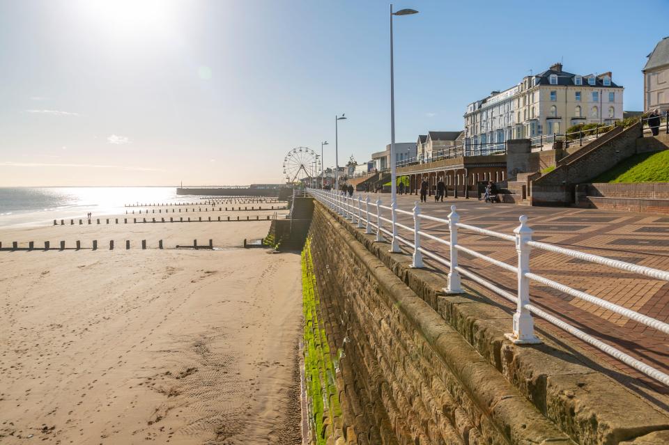 The area is just a walk away from bustling Bridlington