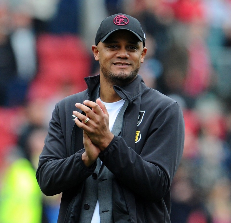 Vincent Kompany has signed a new contract as Burnley boss