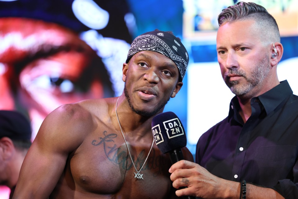 LONDON MAY 12: MF & DAZN X SERIES: 007 Ceremonial Weigh-In at The Drum, Wembley Park, London on the 12th May 2023. Misfits Boxing. Credit: Leigh Dawney/Misfits Boxing.