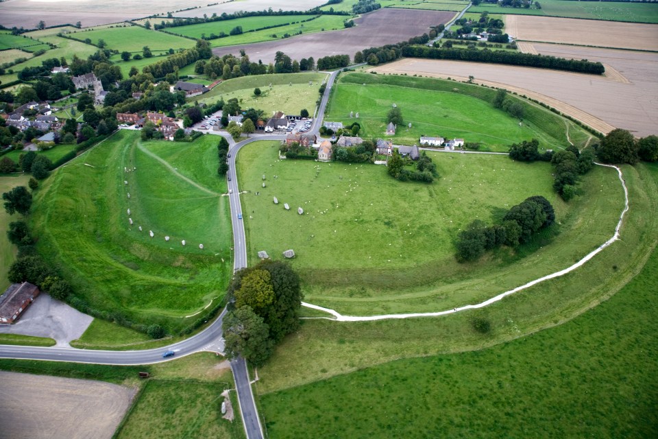 Nicholas took his American girlfriend to Avebury and said she was amazed