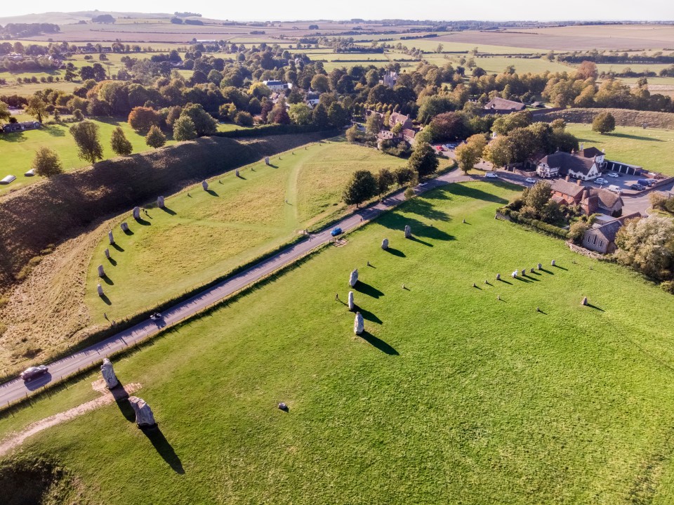 People liked the fact that the Avebury stone circle is near to pubs and cafes
