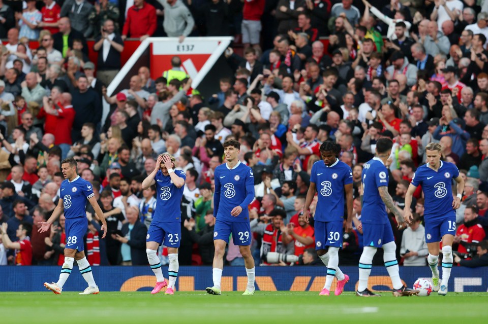 Chelsea were uninspiring against Manchester United