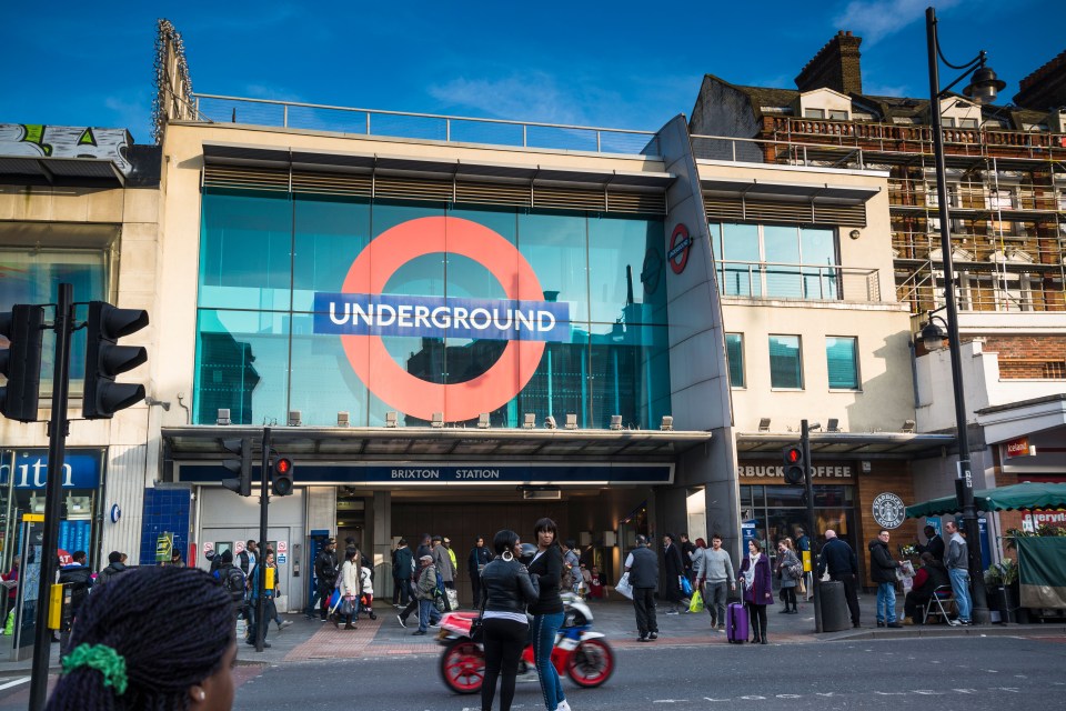 Richards boarded the Victorian line at Brixton tube station