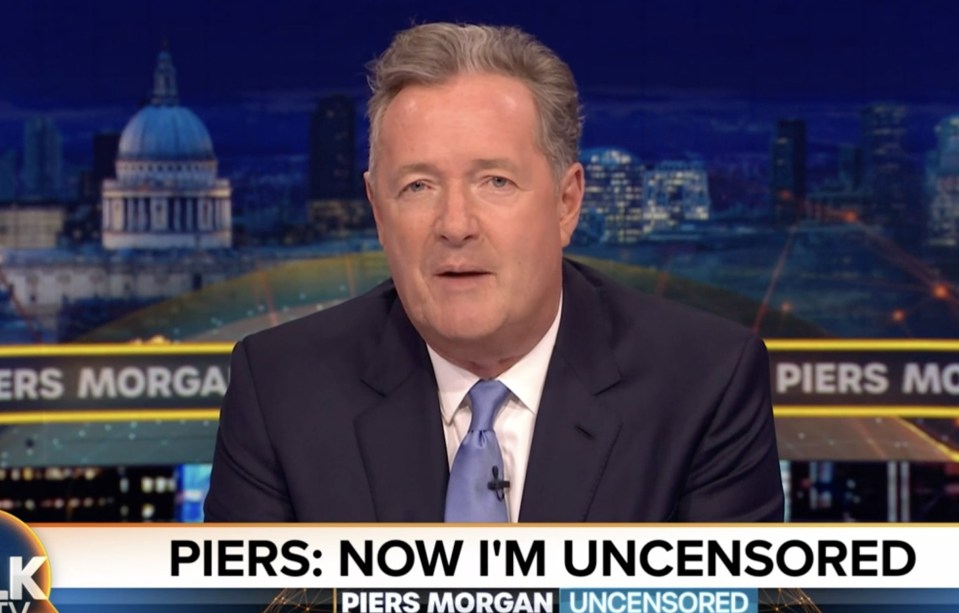 Piers Morgan is up for two nominations at the TRIC Awards