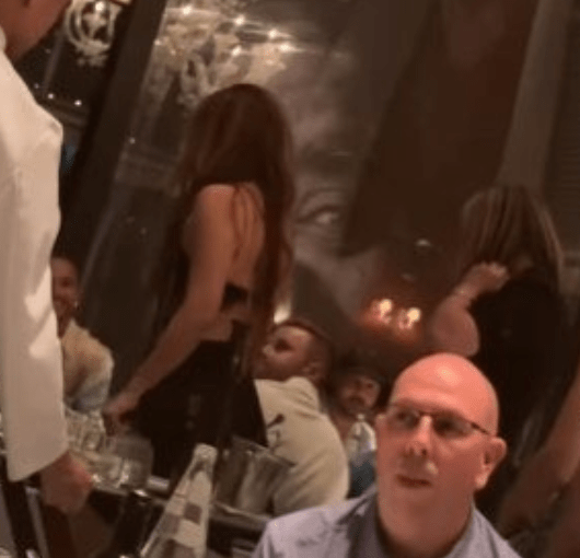 The Mercedes driver and Colombian singer were also spotted having dinner in Miami