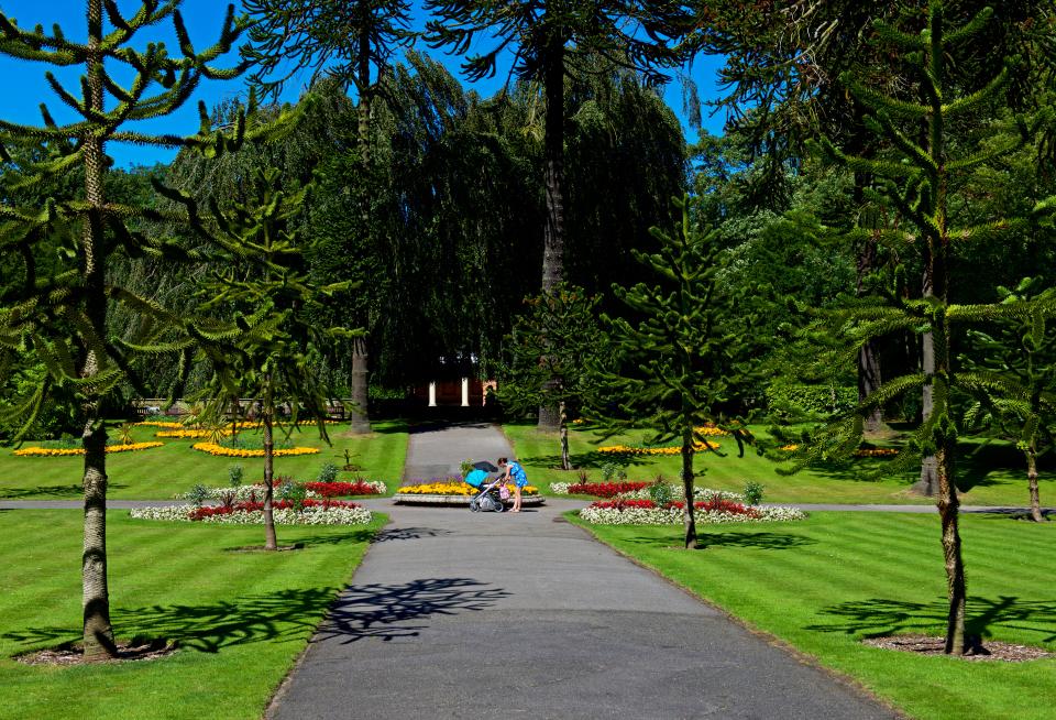 Tourists can spend the day taking in the stunning scenery