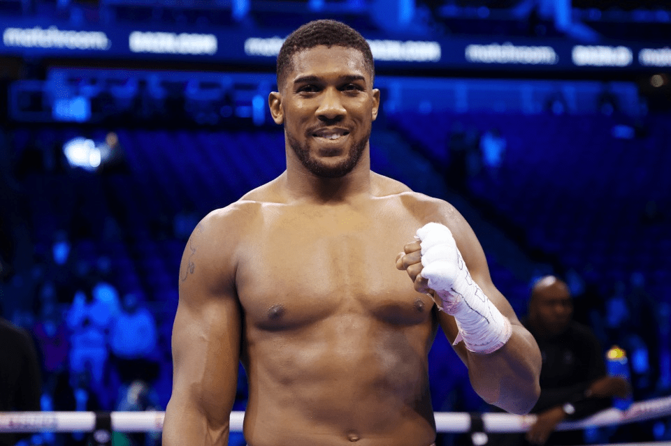 Anthony Joshua, 33, sits joint 13th with Harry Styles on the rich list with a £150 million fortune