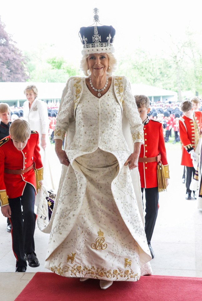 Camilla was crowned queened today