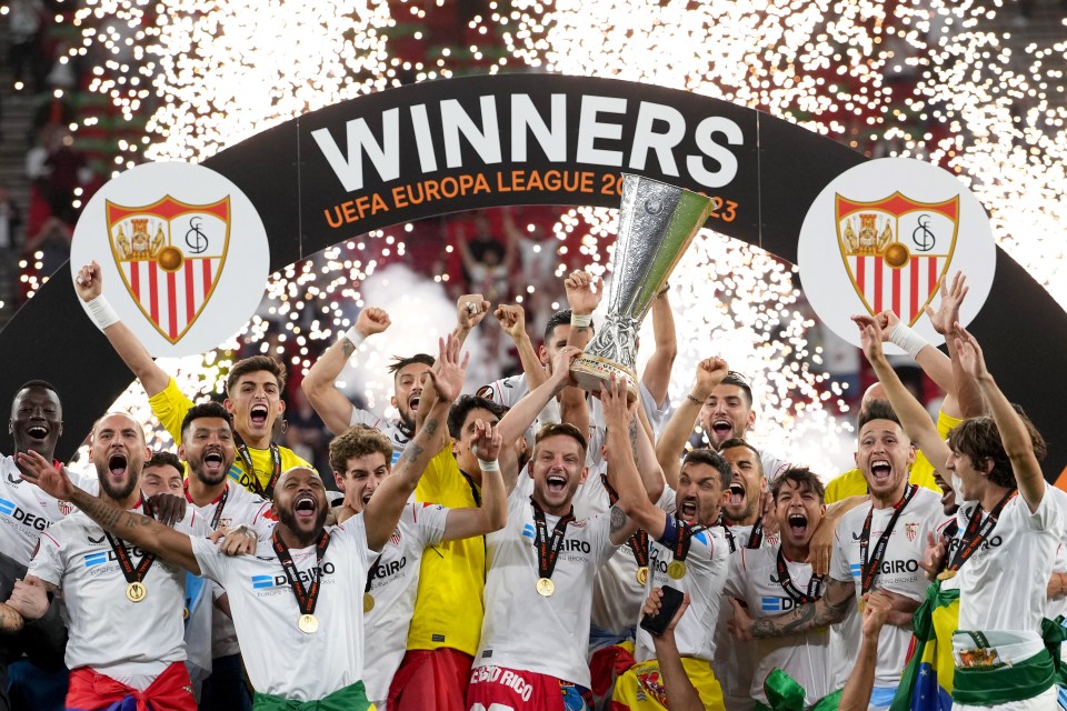 Sevilla are Europa League champions for the seventh time