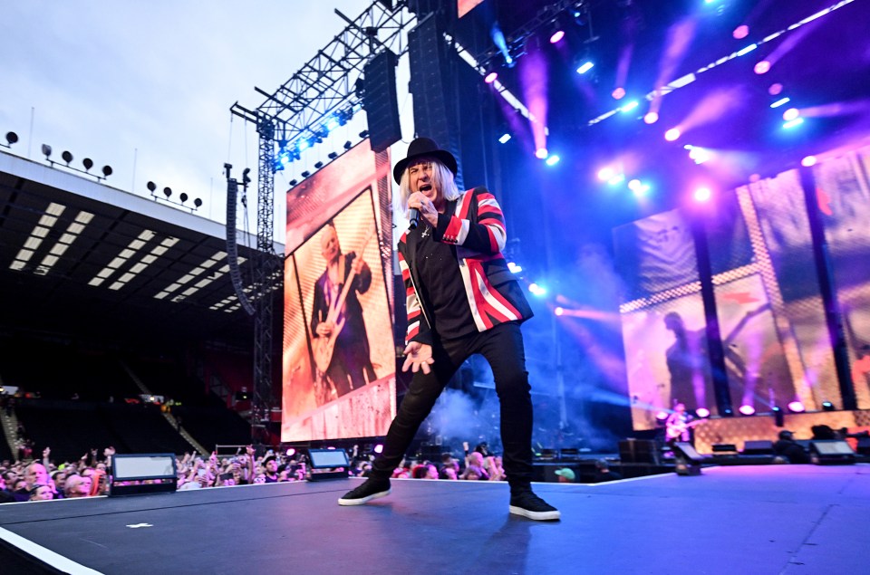 Def Leppard returned to Sheffield for a huge sell-out show at Bramall Lane football stadium