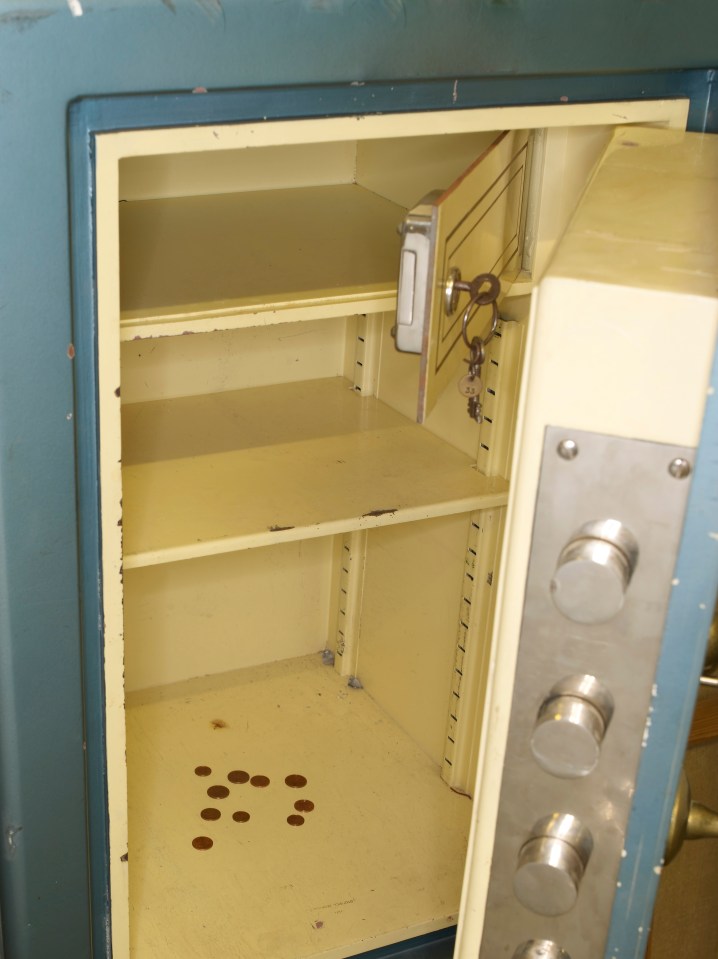 The Met Police was forced to call the fire brigade to bust open their own safe