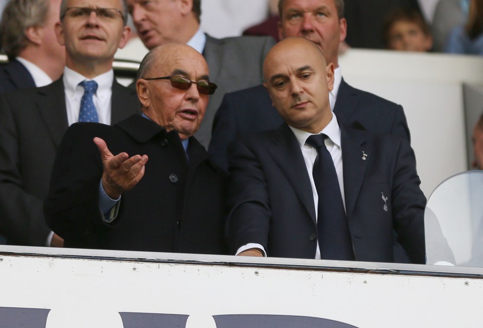 Joe Lewis and Daniel Levy could receive bids for Tottenham from the Qataris