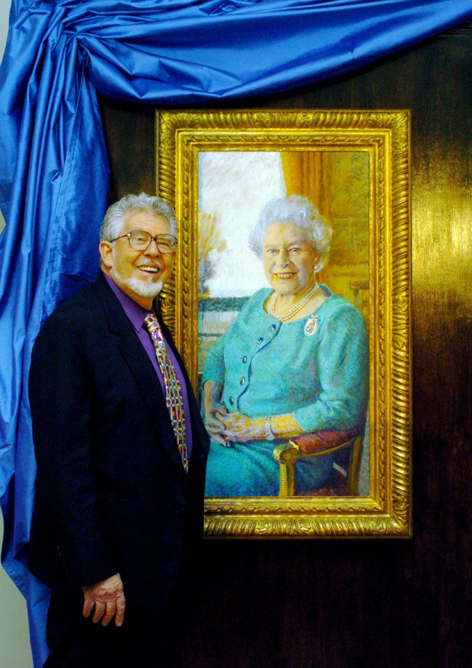 The sicko became a national treasure who painted The Queen and appeared at kids festivals